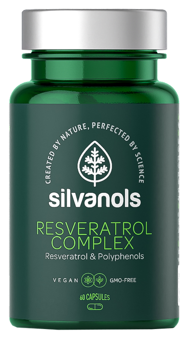 SILVANOLS Premium Resveratrola Komplekss – 60 kapsulas