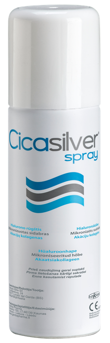 CICASILVER 125 ml aerosols brūču ārstēšanai