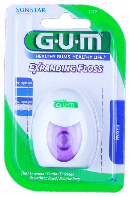 GUM Paplašinošais zobu diegs 30 m, 1 gab.