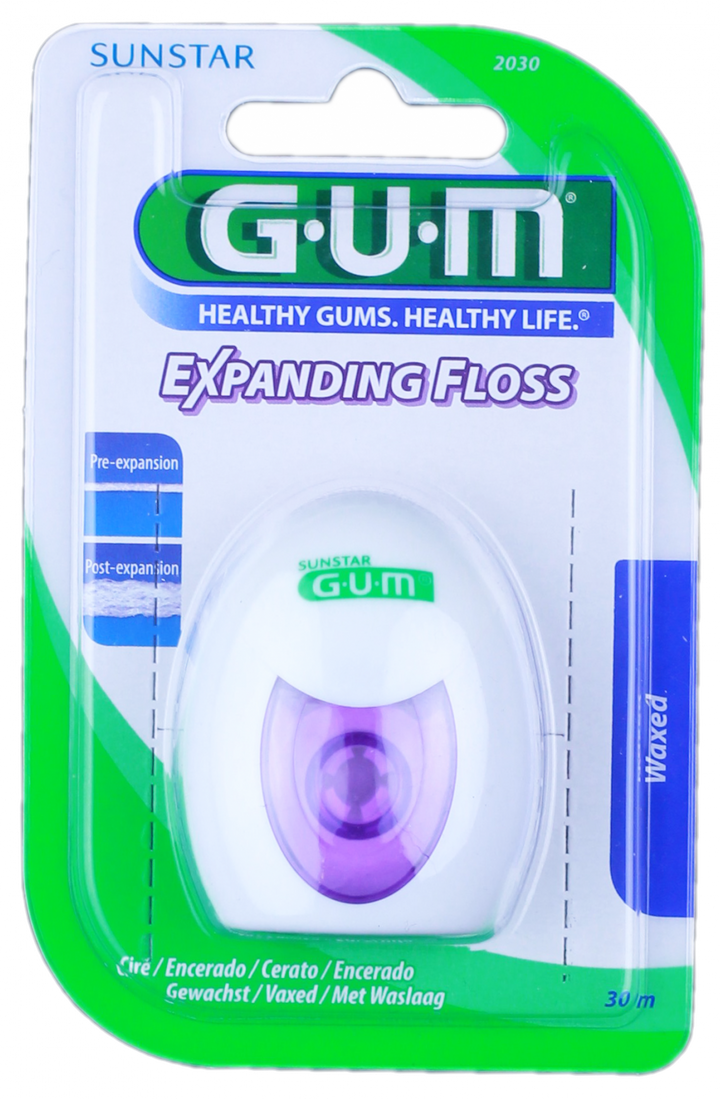 GUM Paplašinošais zobu diegs 30 m, 1 gab.