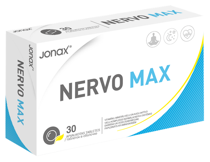JONAX Nervo Max 30 tabletes