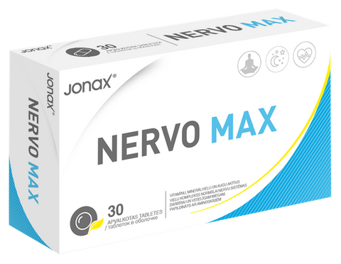 JONAX Nervo Max 30 tabletes
