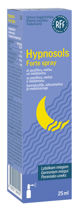 Hypnosols Forte sprejs miegam, 25 ml — RFF