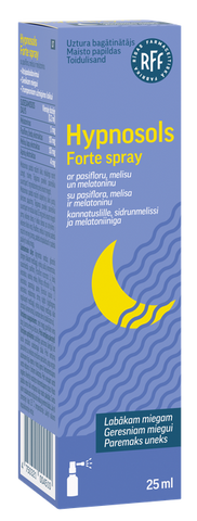 Hypnosols Forte sprejs miegam, 25 ml — RFF