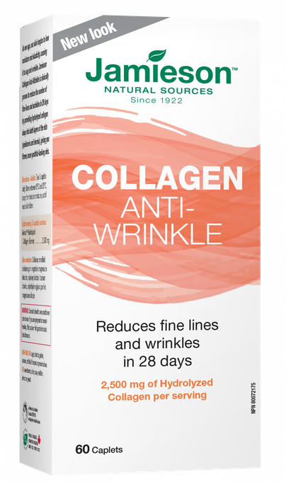 JAMIESON Kolagēns Anti-Grumbu Formula, 60 tabletes