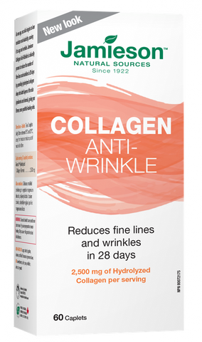 JAMIESON Kolagēns Anti-Grumbu Formula, 60 tabletes