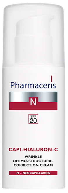 PHARMACERIS N Capi-Hialuron-C sejas krēms ar SPF 20, 50 ml