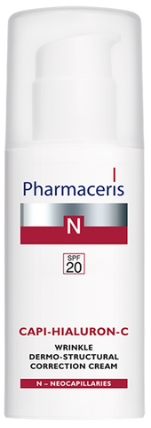 PHARMACERIS N Capi-Hialuron-C sejas krēms ar SPF 20, 50 ml