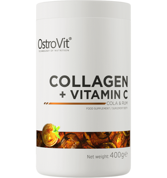 OSTROVIT Cola&Rum kolagēns ar C vitamīnu, pulveris 400 g
