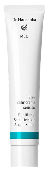 DR.HAUSCHKA MED Saltwater zobu pasta jutīgiem zobiem, 75 ml