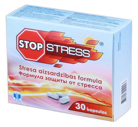Kapsulas STOP STRESS 30 gab.