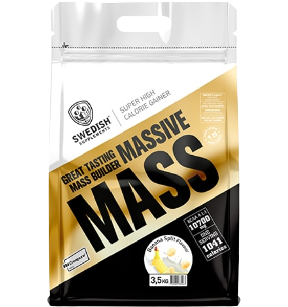 SWEDISH SUPPLEMENTS Massive Mass Banana Split, pulveris 3500 g