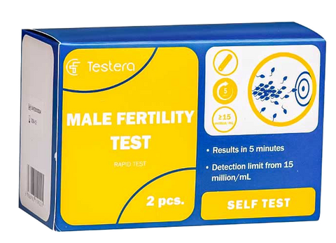 TESTERA Vīriešu Fertilitātes tests, komplekts 2 gab.