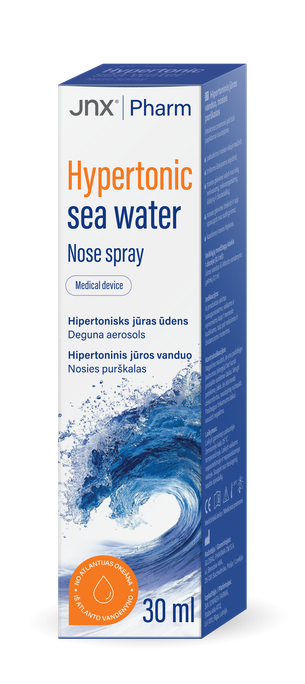 JONAX Deguna aerosols ar hipertonisko jūras ūdeni, 30 ml
