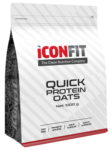 ICONFIT Ābolu-Kanēļa Ātrais Proteīna Putras Maisījums Auzām, 1000 g