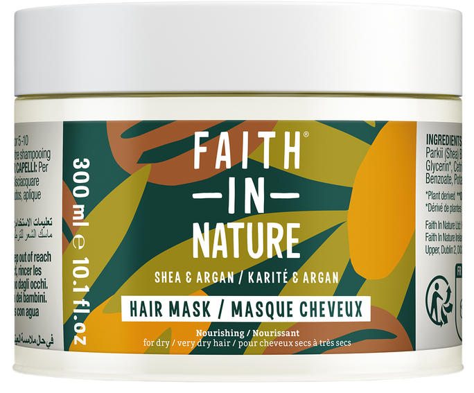 FAITH IN NATURE She & Argan - Matu maska, 300 ml