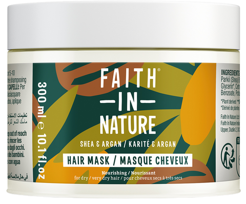 FAITH IN NATURE She & Argan - Matu maska, 300 ml