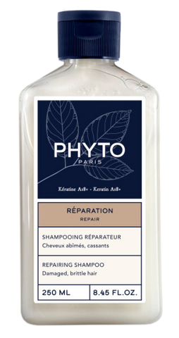 PHYTO Repair šampūns bojātu matu atjaunošanai, 250 ml
