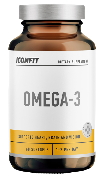 ICONFIT Omega 3 – 60 mīkstas kapsulas