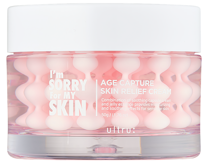 I'M SORRY FOR MY SKIN Skin Relief Age Capture sejas krēms, 50 g