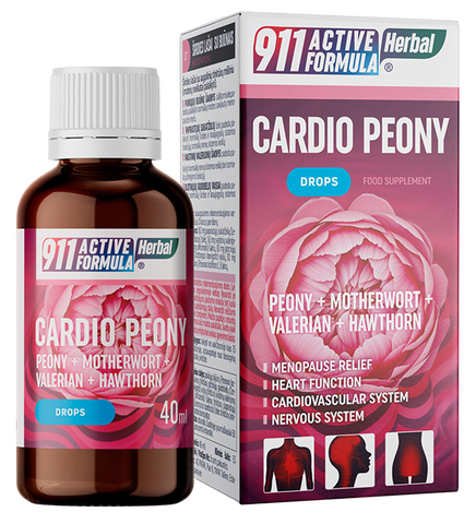 Cardio Peony 911 pilieni 40 ml