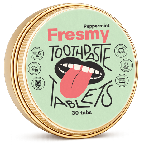 FRESMY piparmētru zobu pastas tabletes - 30 gab.