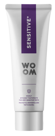 WOOM Sensitive+ 75 ml zobu pasta jūtīgiem zobiem
