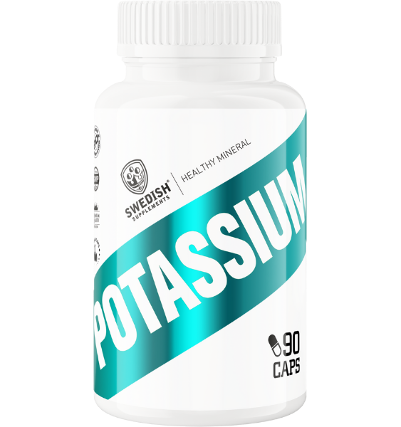 SWEDISH SUPPLEMENTS Kālija kapsulas, 90 gab.