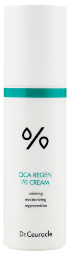 DR.CEURACLE 70% Cica Regen sejas krēms 50 ml