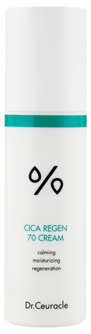 DR.CEURACLE 70% Cica Regen sejas krēms 50 ml