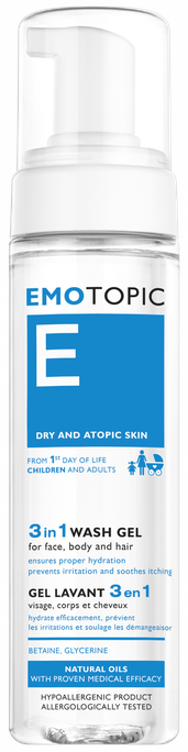PHARMACERIS E Emotopic šampūns – 200 ml