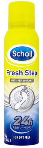 SCHOLL Fresh Step Anti-perspirants aerosols, 150 ml