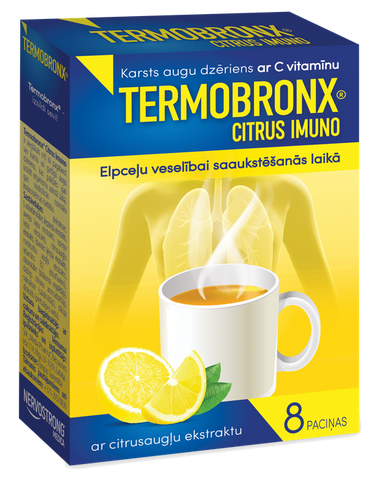 TERMOBRONX Citrus Imuno 8 paciņas po 3g