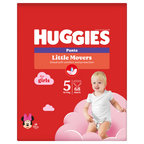 HUGGIES Pants S5 meitenēm 12-17kg, biksītes ar aizvēršanu, 68 gab.