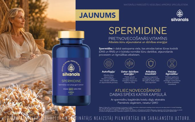 SILVANOLS Kapsulas ar spermidīnu, 90 gab.