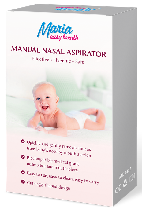 Maria Easy Breath – manuāls deguna aspirators, vienības skaits: 1