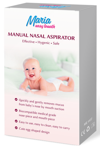 Maria Easy Breath – manuāls deguna aspirators, vienības skaits: 1