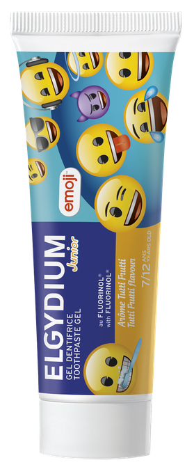 ELGYDIUM Junior Tutti Frutti zobu pasta 50 ml bērniem