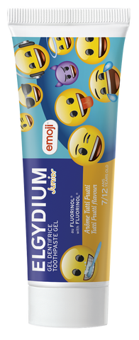 ELGYDIUM Junior Tutti Frutti zobu pasta 50 ml bērniem