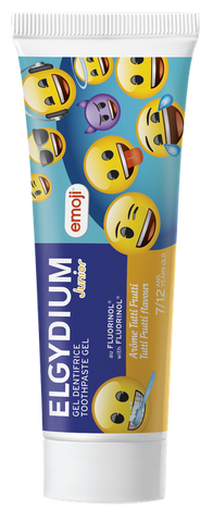 ELGYDIUM Junior Tutti Frutti zobu pasta 50 ml bērniem