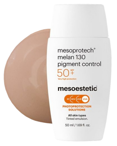 MESOESTETIC Mesoprotech Melan 130 saules aizsargkrēms pigmentācijas kontrolei, 50 ml