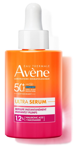 AVENE Sun Serums SPF 50+ ar tūlītēju ādas piepildošu efektu, 30 ml