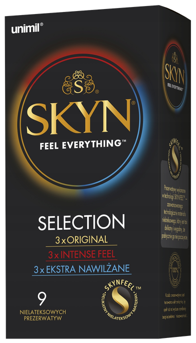 LIFESTYLES Selection Skyn prezervatīvi, 9 gab.