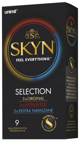 LIFESTYLES Selection Skyn prezervatīvi, 9 gab.