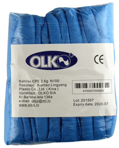 OLKO medicīnas bahilas CPE, 100 gab.