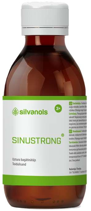 SINUSTRONG Dabīgs balzams augšējiem elpceļiem 150 ml