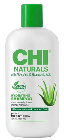 CHI Naturals Aloe Vera mitrināšanas šampūns 355 ml