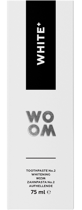 WOOM White 75 ml balinošā zobu pasta