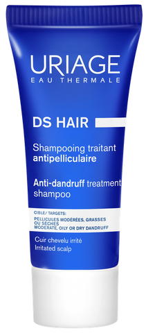 Piroktona olamīna un cinka laktāta šampūns URIAGE DS Hair, 200 ml — pret blaugznošanos