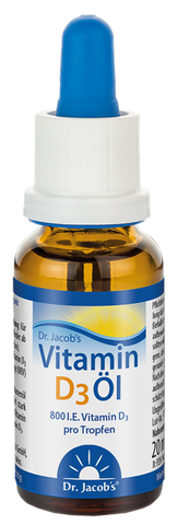 DR.JACOBS D3 vitamīns (800 SV) - pilieni 20 ml